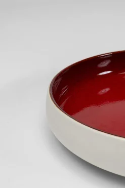 Talerz Głęboki Czerwony Porcelana Ø21 Cm*KARE Design Sale