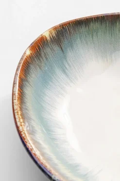Talerz Głęboki Organic ∅20 Cm Biało-niebieski*KARE Design Outlet