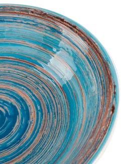 Talerz Głęboki Swirl Ø21 Cm Niebieski*KARE Design Online