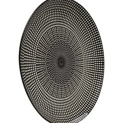 Talerz Gwayi Czarno-biały Ø21 Cm*KARE Design Sale