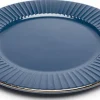 Talerz Obiadowy Ceramiczny Niebieski Ø27 Cm*KARE Design Outlet