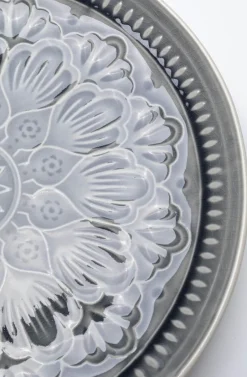 Talerz Obiadowy Sicilia Mandala Ø27 Cm Szary*KARE Design Discount