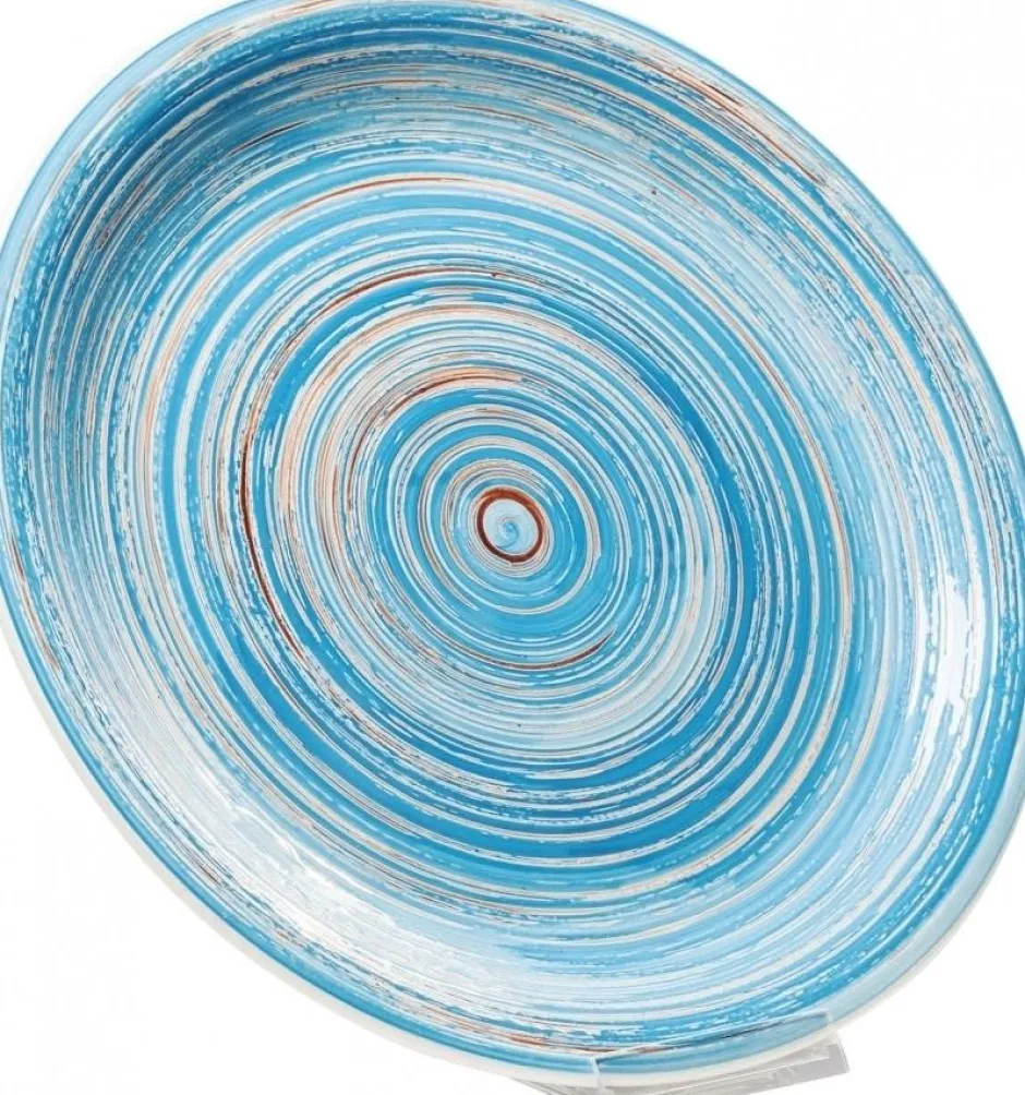 Talerz Swirl Ø27 Cm Niebieski*KARE Design Hot