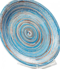 Talerz Swirl Ø19 Cm Niebieski*KARE Design Outlet