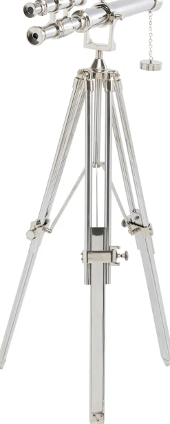 Teleskop Dekoracyjny Srebrny Stal I Aluminium 125 Cm*KARE Design