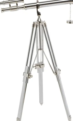 Teleskop Dekoracyjny Srebrny Stal I Aluminium 125 Cm*KARE Design