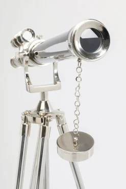 Teleskop Dekoracyjny Srebrny Stal I Aluminium 125 Cm*KARE Design