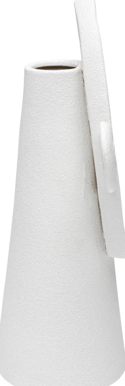 Wazon Biały Ceramiczny Twarz 17x29 Cm*KARE Design Discount