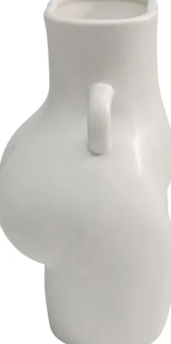 Wazon Biały Z Motywem Ludzkiego Ciała Ceramiczny 16x22 Cm*KARE Design Hot