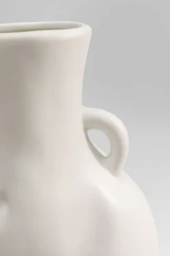 Wazon Biały Z Motywem Ludzkiego Ciała Ceramiczny 16x22 Cm*KARE Design Hot