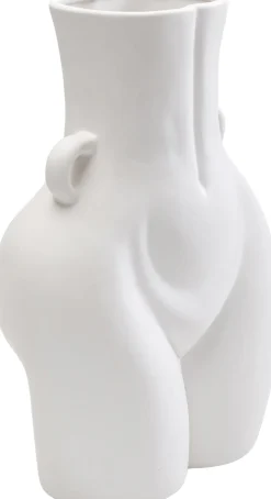 Wazon Biały Z Motywem Ludzkiego Ciała 27x40 Cm*KARE Design Online