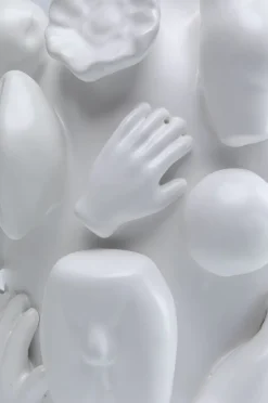 Wazon Body Parts 21x25 Cm Biały*KARE Design Hot
