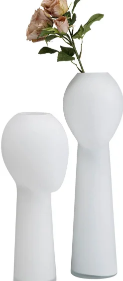 Wazon Cabeza 18x40 Cm Biały*KARE Design