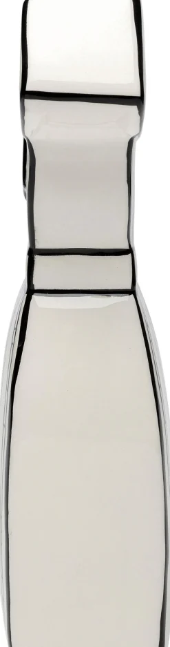 Wazon Ceramiczny Biały Sukienka 18x31 Cm*KARE Design Discount