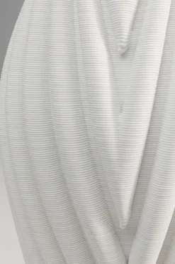 Wazon Ceramiczny Skandynawski Biały Ø18x50 Cm*KARE Design Sale