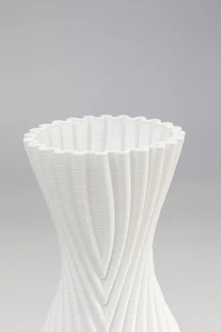 Wazon Ceramiczny Skandynawski Biały Ø18x50 Cm*KARE Design Sale