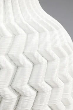 Wazon Ceramiczny Skandynawski Biały Ø22x35 Cm*KARE Design Outlet