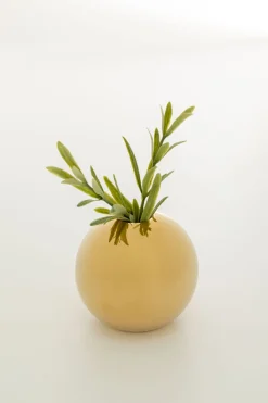 Wazon Ceramiczny Złoty Ø8 Cm*KARE Design Discount
