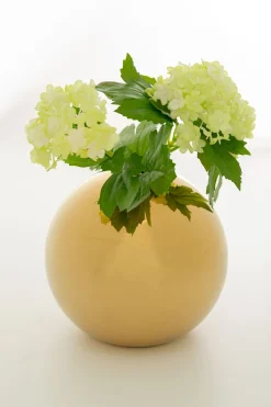 Wazon Ceramiczny Złoty Ø15 Cm*KARE Design