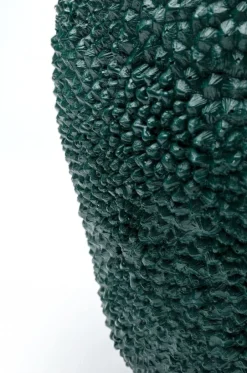 Wazon Chameleon Jack Fruit Ø39x39 Cm Zielono-złoty*KARE Design New