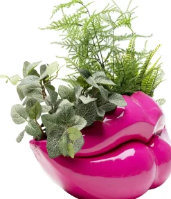 Wazon Dekoracyjny W Kształcie Ust Różowy 58x28 Cm*KARE Design