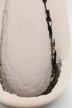 Wazon Do Salonu Szklany Srebrny Duży Ø25x46 Cm*KARE Design Online