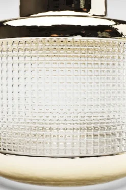 Wazon LA Noble ∅20x19 Cm Transparentno-złoty*KARE Design Online