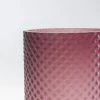 Wazon Szklany Różowy Matowy Ø11x25 Cm*KARE Design Best