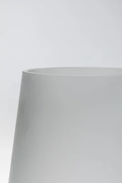 Wazon Szklany Szary Matowy Ø16x26 Cm*KARE Design Online
