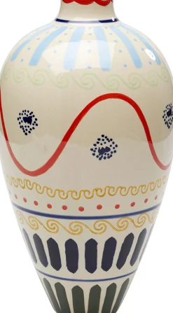 Wazon Z Ceramiki Boho Kolorowe Wzory Ø20x37 Cm*KARE Design Clearance