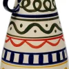 Wazon Z Ceramiki Boho Kolorowe Wzory Ø17x48 Cm*KARE Design New
