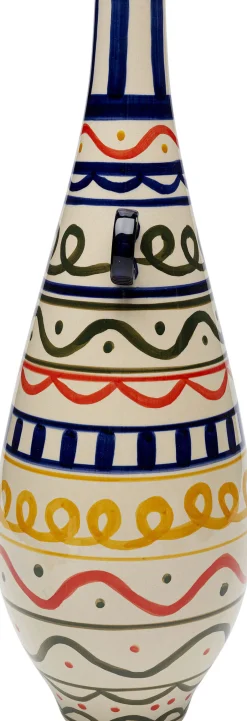 Wazon Z Ceramiki Boho Kolorowe Wzory Ø17x48 Cm*KARE Design New