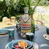 Wazon Z Ceramiki Boho Kolorowe Wzory Ø16x40 Cm*KARE Design