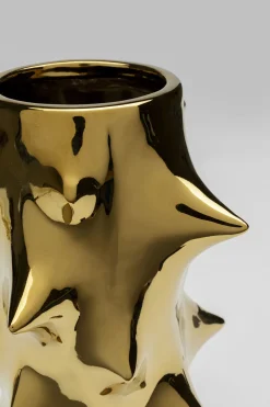 Wazon Z Ceramiki Złoty Glamour 25 Cm*KARE Design Outlet
