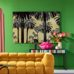 Wazon Z Kamionki Kolorowe Wzory Ręczne Wykonanie 16x14 Cm*KARE Design Sale