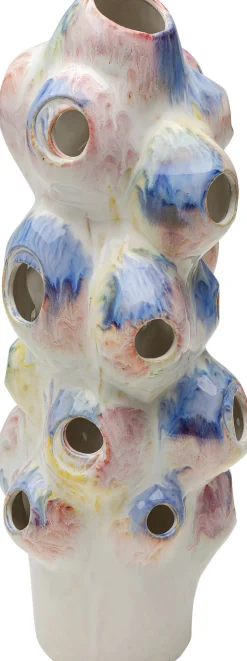 Wazon Z Kamionki Kolorowy Ręczne Wykonanie 15x39 Cm*KARE Design Online