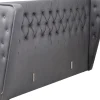 Wezgłowie Benito Moon 210x115 Cm Szare*KARE Design Best