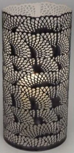 Świecznik Coralino Ø15x30 Cm Szary*KARE Design