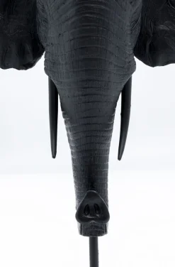 Świecznik Elephant Head 26x49 Cm Czarny*KARE Design Outlet