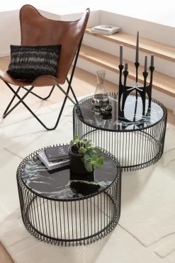 Świecznik Na 5 świec Loft Czarny Aluminium 26x31 Cm*KARE Design Sale