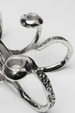 Świecznik Octopus 30x15 Cm Srebrny*KARE Design Hot