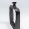Świecznik Tanu 20x30 Cm Aluminium Czarny*KARE Design Online