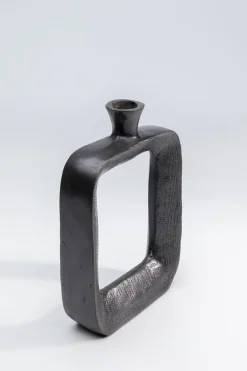 Świecznik Tanu 20x30 Cm Aluminium Czarny*KARE Design Online