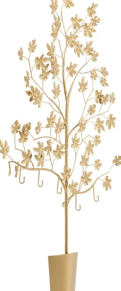Wieszak ścienny Leafline 93x158 Cm Złoty*KARE Design