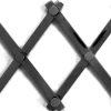 Wieszak ścienny Rozkładany Crossing 71x30 Cm Czarny Matowy*KARE Design New