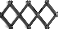 Wieszak ścienny Rozkładany Crossing 71x30 Cm Czarny Matowy*KARE Design New