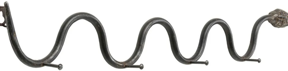 Wieszak ścienny Snake 73x11 Cm Czarny*KARE Design Hot