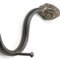 Wieszak ścienny Snake 73x11 Cm Czarny*KARE Design Hot