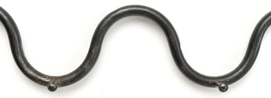 Wieszak ścienny Snake 73x11 Cm Czarny*KARE Design Hot