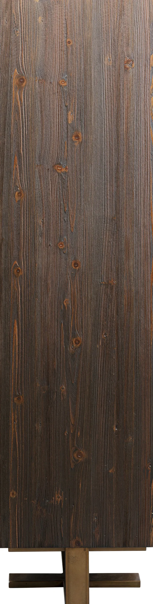 Witryna 2-drzwiowa Z Szufladą Drewno Jodłowe I Stal 80x170 Cm*KARE Design Discount